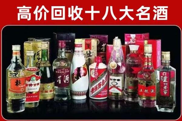 齐齐哈尔市富裕县回收老酒
